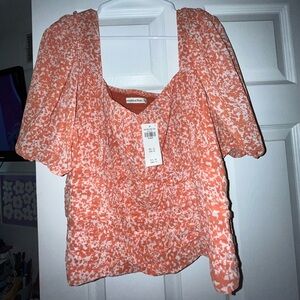 Abercrombie Puff Sleeve Blouse